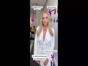 Anna Williamson substantial breast cleavage revealed in unbuttoned blazer