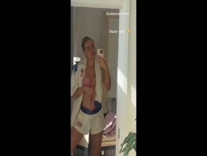 Kimberley Garner Bikini Mirror Selfie