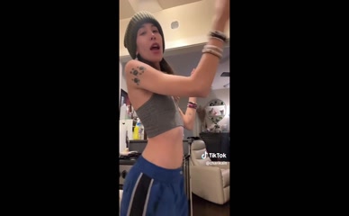 Charisma Kain belly dance middle finger