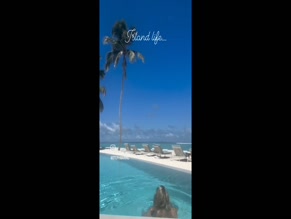 Hollyoaks Sarah Jayne Dunn bikini dive