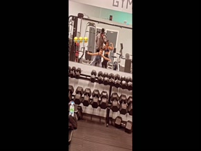 Jamie-Lee O'Donnell Gym Selfie Flex