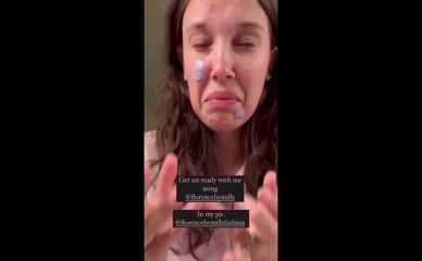 Millie Bobby Brown Nighttime Skincare Routine
