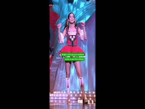 Sandra Bullock's Panties Flash During Stage Fight