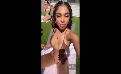 Teala Dunn Nude One Piece