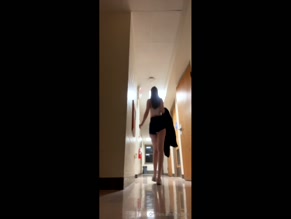 mya.merc Hallway Walk, Ass Focus, Shorts Clothing