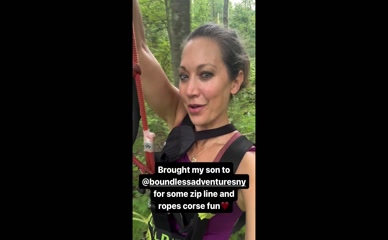 Hot News Weather Babes Zipline Fun