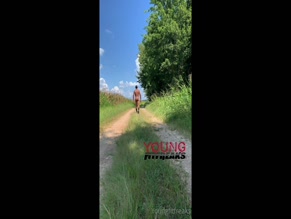 YoungFitFreaks: Naked Black Man Walks Down Country Road