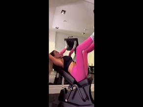 Christine McGuinness Gym Workout Compilation