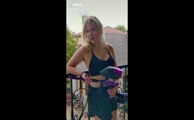 Brianna A Paintball Bra Top Tease