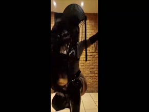 Kate Errington sexy dance showing her ass and boobs