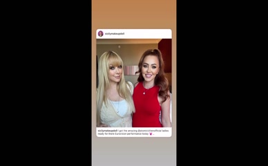 Natasha Hamilton Cleavage Reveal