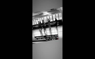 Una Healy dance rehearsal.