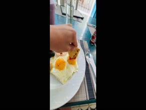 Pinkypupa eats eggs.