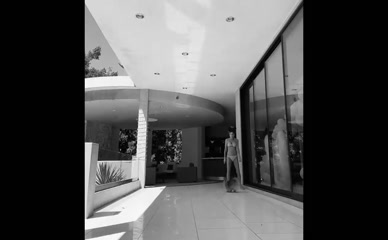 Kate Beckinsale bikini dog walk.