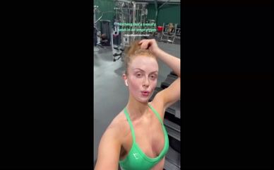 Maisie Smith Gym Boobs