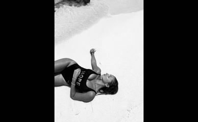 Anita Celestino topless beach photoshoot