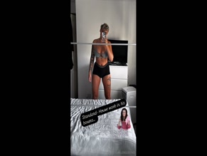 u390255745 in bra and boxers mirror selfie
