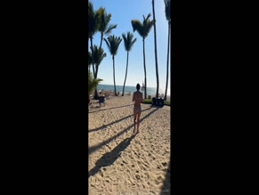 b'''s Bare Ass on Beach