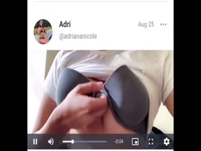 Adriana Nicole Kardos bra reveal.