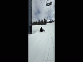 Renogold Snowboarding Ass Up