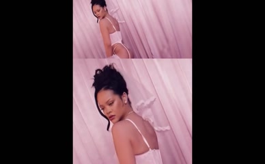 Rihanna lingerie cake smash