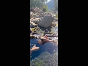 Haley Lu Richardson nude river float