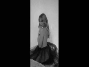Diana Vickers topless in tutu