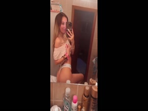 Sweet_kejty ass selfie Calvin Klein panties