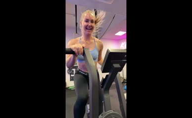Charley Hull Gym Tease