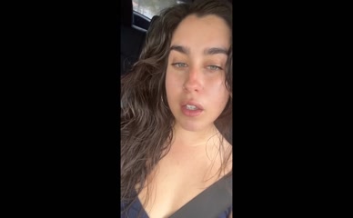Lauren Jauregui Cleavage Car Selfie