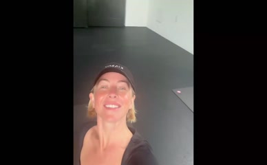 Julianne Hough Yoga Class Cleavage