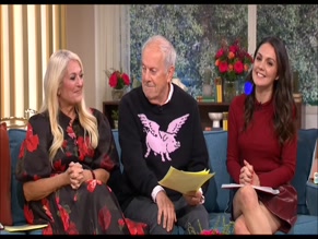 Laura Tobin's Bare Legs on TV Show