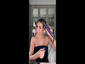 Frankie Bridge Hair Straightener Ad