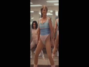 Jamie Lee Curtis's tits in leotard