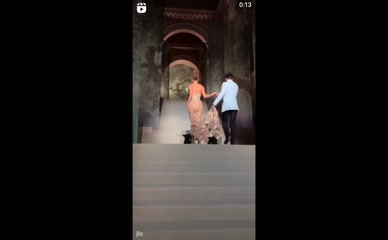 JLo's Ass in See-Through Dress