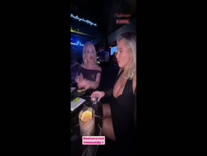 Helen Flanagan's Cleavage and Shot Drinking