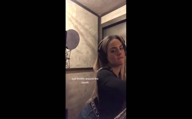 JoJo Ass Shake Recording Booth