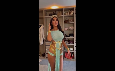 ambsphillips sexy cleavage in pink outfit