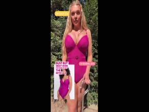 Lucy May Dawson Full Bust Swimsuit Try-On