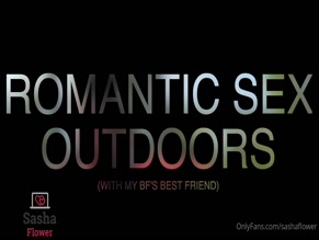 Sashaflower Outdoor Sex With Boyfriend's Best Friend