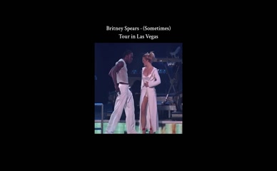 Britney Spears Vegas Striptease