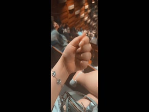fraudrelia: Hand, bracelet, and leg view
