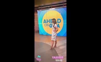 Ginger Zee Floral Dress Reveal