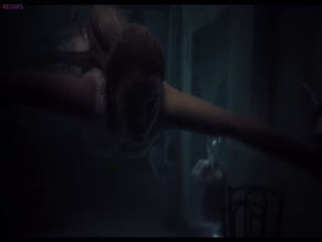 Lea Seydoux: Wet garment exposes nipples.