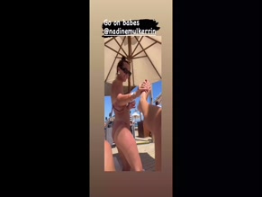 Nadine Mulkerrin bikini dance.