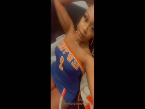 illnanaa Tits and Ass in Knicks Jersey