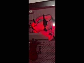 succubusrayray Black Lingerie Mirror Selfies