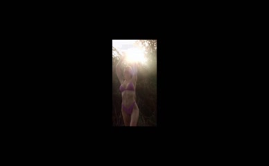 Nikol Lemme's Nude Lake Photoshoot
