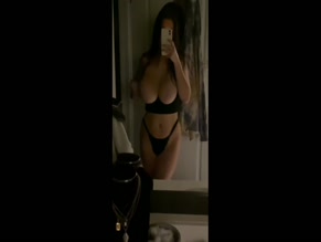 Abbey Willson Lingerie Mirror Selfie