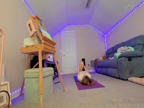 Lilxambifree Yoga Ass Upward Dog